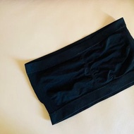 Black bandeau top crop 黑色抹胸 內衣 打底衫 防走光 極具彈性 易乾 free size 二手衣物鞋類兩件或以上買滿$100送免費順豐自取