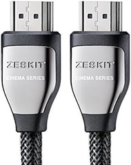 Zeskit HDMI Cable 3ft/ 1m (4K 60Hz HDR UHD 4:4:4 HDCP 2.2) HDMI 2.0 High Speed 18Gbps - 3D ARC Ethernet 2160p 1080p - Compatible with Samsung Xbox Playstation PS3 PS4 nVidia Apple TV Fire TV Netflix