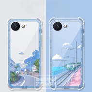 For Blue Fox NX1 Phone Case Trendy BLUEFOX Protective Case Airbag Blue Fox nx1 Soft Case233055Transp