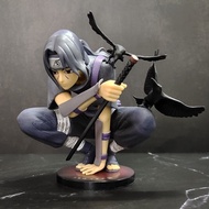 Naruto Figure Uchiha Squatting Itachi Kurobe Itachi Figure Model Ornaments Anime Car Toys