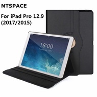 360 Degrees Rotating PU Leather Flip Case For iPad Pro 12.9 inch 2015 2017 A1584 Smart Auto Sleep Wa