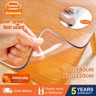 OOKAS 1.3 MM Transparent PVC Table Mat Clear Oilproof Easy To Clean Anti-Slip Scratchproof Pad Alas 