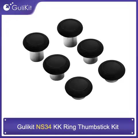 GuliKit NS34 KingKong Ring Thumbstick Kit 6 in 1 Thumb Sticks with 3 Heights Option for Gulikit King