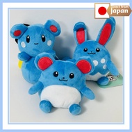 Pokemon fit Plush Azurill Marill Azumarill  Stuffed Toy Pokemon Center Japan Official Authentic [Dir