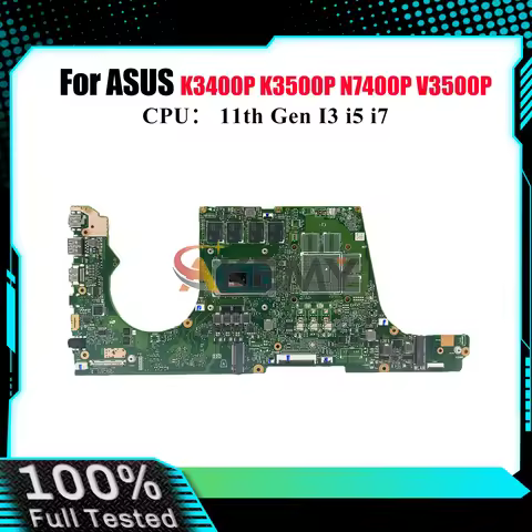 X7400PA Laptop Motherboard For ASUS N7400P K3500P X7400P V3500P X7400PC X7400PE K3400P V3400P Mainbo