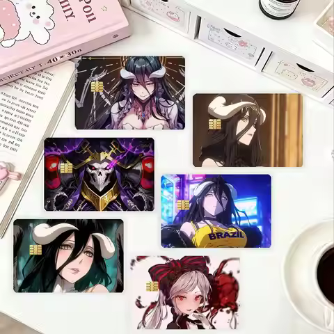 O-Overlord HD Waterproof Card Skins Protective Stickers for Credit Bank Game Cards
