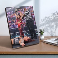 WWE New IYO SKY Purple Lightning Wrestling High Definition Decorative Picture Frame Desk Top Display