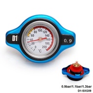 D1 Spec Universal Car Auto Radiator Cap Water Temperature Meter Thermostatic Gauge