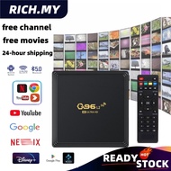 Q96 L2 4K Smart TV Debuts WiFi 6+Bluetooth 5.2 high-speed interconnection enjoy 300+live channels+ma