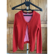 Promod red cardigan all sizes