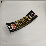 Drift Sticker JDM 326 Power Type 1