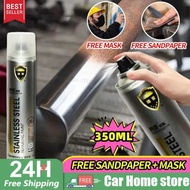 【10 years No Rust 】Chrome Spray Paint Chrome Rust Remover Spray Metal Surface Chrome Paint Remover 3