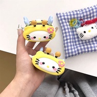 【Stock Ready】Cartoon Bee Soft Silicone Earphone Protective Case Compatible For Sony WF-1000XM5 with 