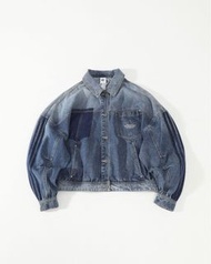全新adidas2026美式復古牛仔外套復古丹寧短款牛仔外套adidas牛仔外套adidas外套adidas jeans