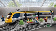 [二手有缺件] 樂高 Lego 60197 2018年客運列車 火車本體+軌道