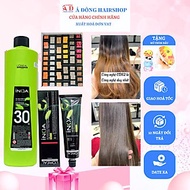 [+Tặng mũ Trùm] Thuốc nhuộm tóc cao cấp L'Oreal Inoa phủ bạc thời trang không mùi, không rát da đầu 