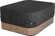 iBirdie Outdoor Waterproof Rectangular Hot Tub Cover 93 x 86 inch fit 92 x 85 or 91 x 84 or 90 x 83 