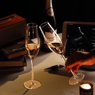 Goblet Wedding Pair ins Crystal Glass Champagne Glass High-value Goblet Cocktail Champagne Glass