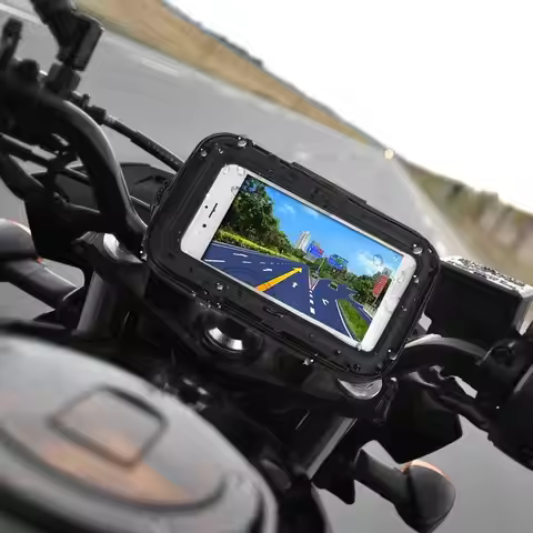 6.0 inch Bike Bicycle Waterproof Cell Phone Bag Holder Motorcycle Mount for Samsung Galaxy s8 plus S