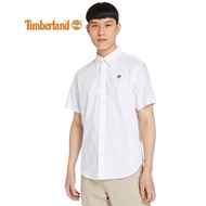 Timberland Men's Gale River Short-Sleeve Oxford Shirt White YD