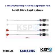 Samsung Washing Machine Suspension Rod Spring Shock Absorber, Length 66cm, 1 pack 4 pieces, Washing Machine Spare Parts
