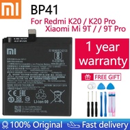 in stock Xiao Mi Original Phone Battery BP41 4000mAh for Xiaomi Redmi K20 / Mi 9T / K20 Pro / 9T Pro