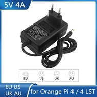 Orange Pi 5V 4A EU AU US UK Power Adapter DC Output Charger   Suitable for Orange Pi 4 / 4 LST  Boar