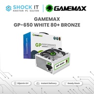 GAMEMAX PSU 650W GP-650 80+ Bronze - WHITE EDITION