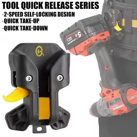 Portable Power Tools Quick Hanging Hooks Electric Drill Quick Release Portable Storage Self-Locking 