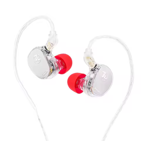 7Hz x HBB Elua IEM Hifi Earphones with 10mm + 8mm Dual Dynamic Driver and Balanced Sound