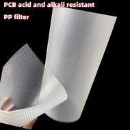 Acid Alkali Resistant PP Perforated Filter Screen Plastic Mesh Plate for PCB Electroplating & Etchin