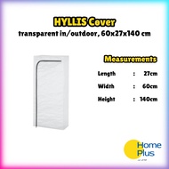 HomePlus🛋️ IKEA HYLLIS Cover transparent indoor/outdoor 60x27x140cm
