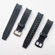 Rubber Watchband for Edifice EF-523 Replacement Bracelet Band 22mm Watch Strap Suitable for Casio Ef523