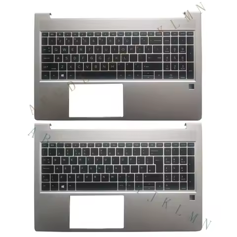 L... Laptop NEW FOR HP ProBook 450 G8 455 G8 US/UK Keyboard Palmrest Case
