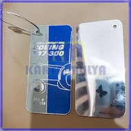 GANTUNGAN Boeing 737 Airplane Keychain - KM