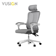 Vusign เก้าอี้ทำงาน เก้าอี้เพื่อสุขภาพ พร้อมที่วางขา ปรับเอนได้ นั่งสบาย รองรับทุกสรีระ Economic Off