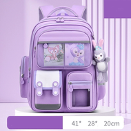 Balo Cao Cấp Chống Gù cho học sinh cấp 1-2 ba lô cặp sách nhiều ngăn có phản quang cho bé trai bé gá