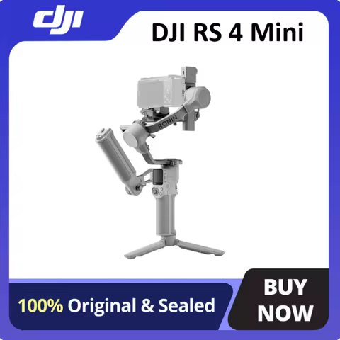 DJI RS 4 Mini Gimbal Stabilizer for Camera 2kg/4.4lbs Payload Intelligent Tracking Camera Gimbal Nat