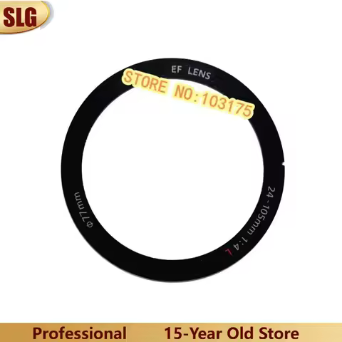 New 24-105 mm Front Lens Makeup Ring for Canon EF 24-105mm F4L IS USM/IS II USM Cover Repair part (Y
