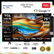 TCL 75P755 75" GOOGLE TV 4K UHD DOLBY SMART TV 75 INCH | tcl 75p755 smart tv tcl 75 inch | tcl 75p755 Google TV 75 Inch MEMC NEW 2024