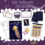 June Mail The Whimsy Archive Mail Club, Snail Mail Club, Stickers, Art Print