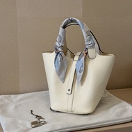 99新💫Hermes Picotin 18 Nata with twilly