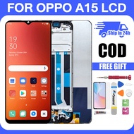 Original LCD with Frame for Oppo A15 / A15S / A16K CPH2179 LCD Display Screen Touch Screen Digitizer