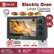 EVOLVE 15L Baking Oven 25L Electric Oven Kitchen Oven Household Oven Baking Bread Household Oven
