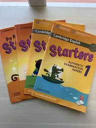 劍橋兒童英語 Starters 考試練習書