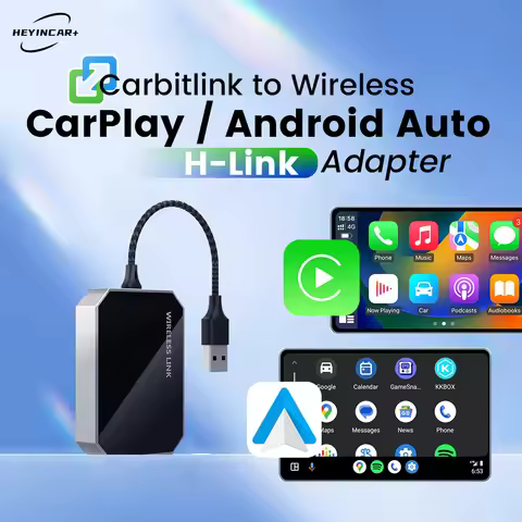New HEYINCAR for Jetour X70 X95 X90 Dashing carbitlink easyconnect adapter CarPlay Android Auto wire
