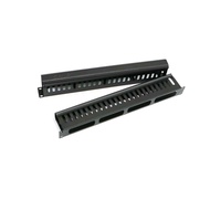 Original Authentic 1U Rack Type Cable Management Rack 24-Port Cable Management Rack One Boat Cable M
