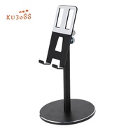 Metal Desktop Mobile Phone Tablet Stand Height-Adjustable Desktop Lazy Mobile Phone Stand Large Chassis Flat Stand