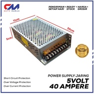 XITERY 5V 40A LED CCTV POWER SUPPLY HIGH QUALITY 5V 40A 200WTrafo