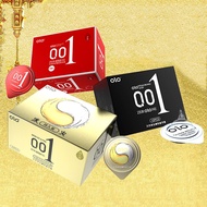 OLO Condom 001 HYALURONIC Acid Lubricant Ultra Thin Kondom ICE FIRE OLO 避孕套亮点OLO避孕套全部使用玻尿酸